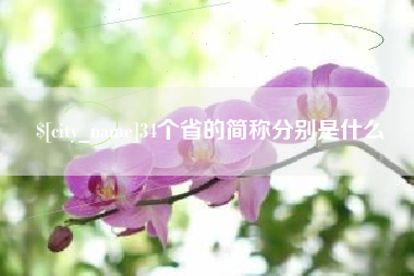 广西34个省的简称分别是什么