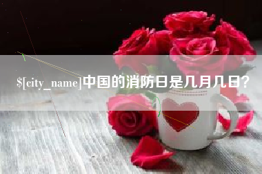 广西中国的消防日是几月几日？