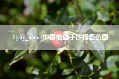 广西中国地图手抄报怎么画