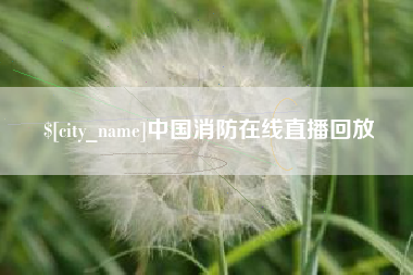广西中国消防在线直播回放