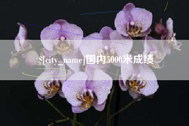 广西国内5000米成绩