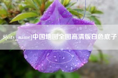 广西中国地图全图高清版白色底子