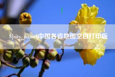 广西中国各省地图空白打印版