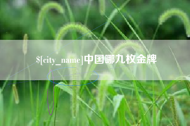 广西中国哪九枚金牌
