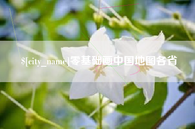 广西零基础画中国地图各省