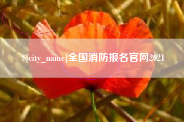 广西全国消防报名官网2021